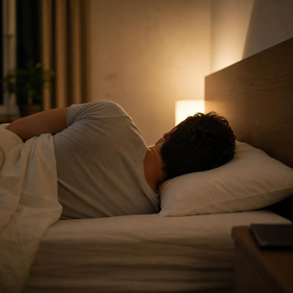 Duerme sin dolor de cuello - antes